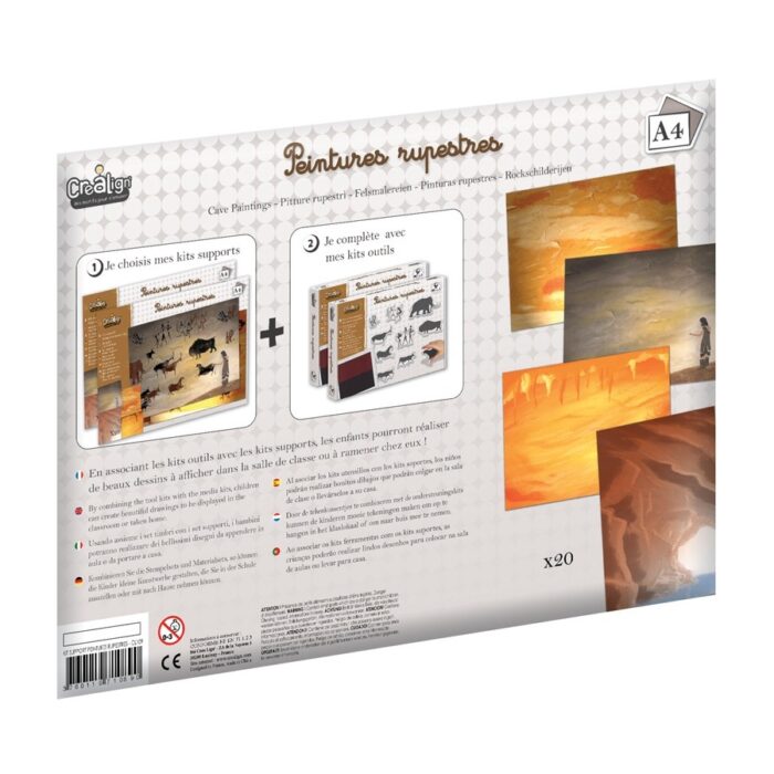 Crealign Medienmappe Höhlenmalereien CL109 – Bild 2
