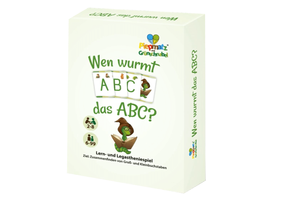 ABC-Lernspiel: Wen wurmt das ABC?